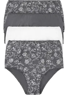 Slip a vita alta (pacco da 4), bonprix
