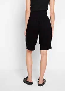 Pantaloni alla turca con cinta comoda e tasche in lunghezza bermuda, bonprix