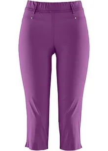 Pantaloni capri elasticizzati con elastico, bonprix