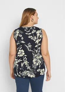 Top in viscosa con piccolo spacco alla scollatura, bonprix