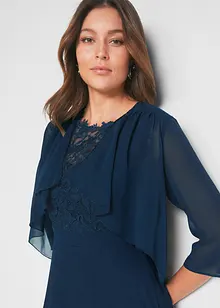 Bolero in chiffon con poliestere riciclato, bonprix