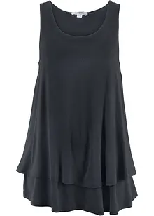 Top in viscosa a doppio strato, bonprix