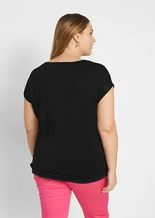 T-shirt con cerniera, bonprix