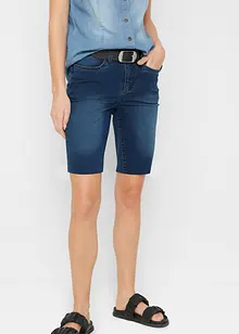 Bermuda in jeans super elasticizzati, bonprix