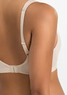 Reggiseno t-shirt senza ferretto con cotone (pacco da 2), bonprix