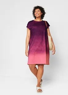Abito t-shirt con colori sfumati, bonprix
