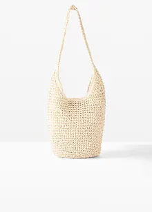 Borsa shopper di paglia, bpc bonprix collection