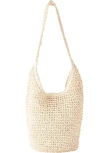 Borsa shopper di paglia, bpc bonprix collection