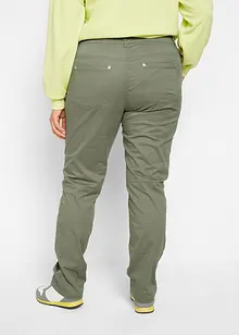 Pantaloni elasticizzati con effetto stropicciato, bonprix