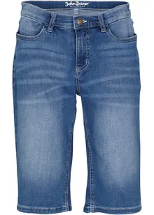 Bermuda di jeans elasticizzati comfort, bonprix