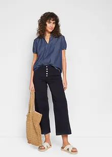 Jeans culotte elasticizzati in cotone biologico, John Baner JEANSWEAR