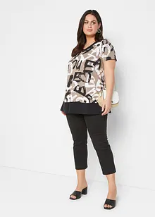 Maglia lunga a maniche corte, bonprix