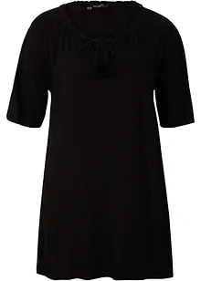 Maglia lunga in misto viscosa, bonprix