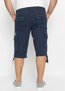 Bermuda lunghi elasticizzati con tasche cargo, regular fit, bonprix