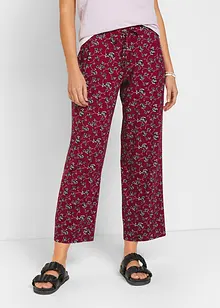 Pantaloni a palazzo con elastico in vita, bonprix