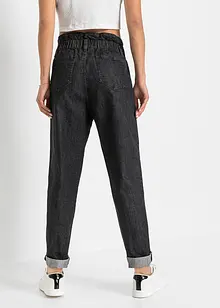 Mom jeans elasticizzati, a vita alta, bonprix