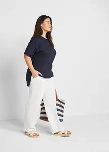 Maglia oversize con spacchi ai lati, bonprix