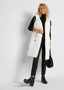 Gilet trapuntato lungo, bonprix