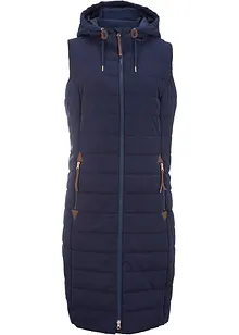 Gilet trapuntato lungo, bonprix