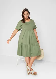 Abito in jersey di puro cotone, bonprix
