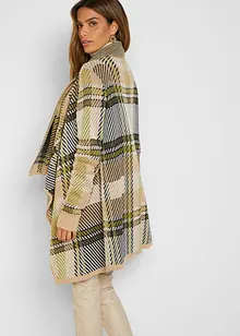 Cardigan di maglia lungo con frange, bonprix