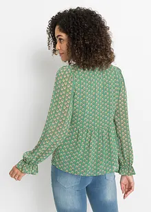 Blusa con laccetti, bonprix