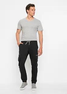 Pantaloni cargo con elastico in vita regular fit, bonprix