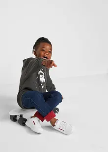 Jeans termici con fodera in jersey regular fit, straight, bonprix