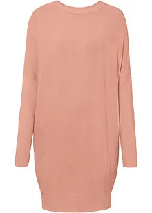 Maglione lungo in misto viscosa, bonprix