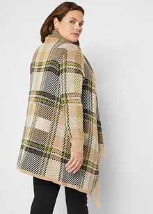 Cardigan di maglia lungo con frange, bonprix