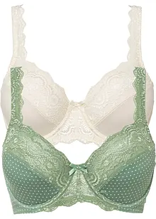 Reggiseno con ferretto (pacco da 2), bonprix