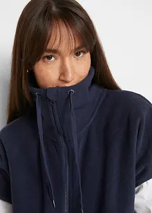 Gilet in pile di poliestere riciclato, bonprix
