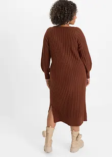 Abito midi in maglia, bonprix