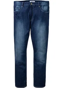 Jeans elasticizzati con taglio comfort regular fit, tapered, bonprix