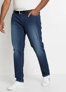 Jeans elasticizzati con taglio comfort regular fit, tapered, bonprix