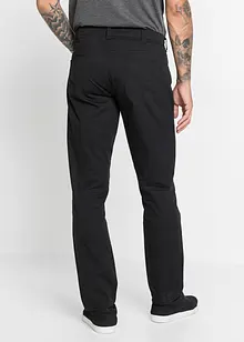 Pantaloni regular fit in twill di puro cotone, straight, bonprix
