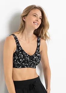 Reggiseno senza ferretto con cotone biologico morbido (pacco da 2), bonprix