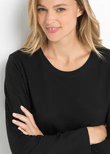 Pigiama con pantaloni in flanella e confezione regalo, bonprix