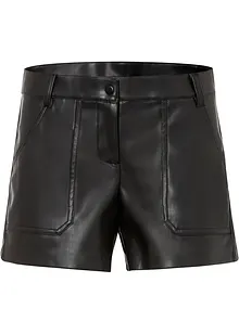 Shorts in similpelle, bonprix