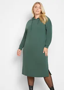 Abito in felpa oversize con cappuccio, bonprix