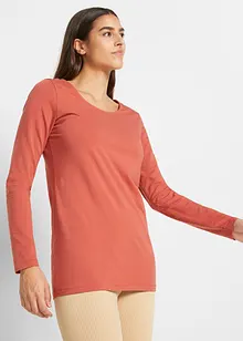 Maglia lunga con cotone biologico (pacco da 2), bonprix