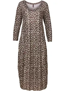 Abito a palloncino in maglina, bonprix