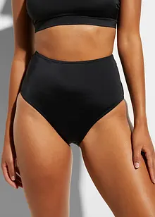 Slip a vita alta per bikini regolabile in poliammide riciclata, bonprix