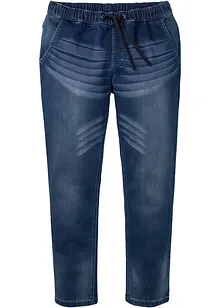 Jeans di felpa slim fit, straight, bonprix