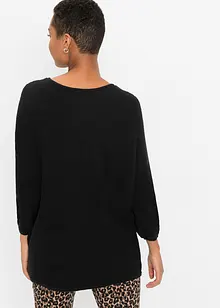 Maglione oversize a costine, bonprix