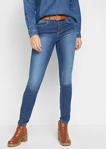 Jeans elasticizzati skinny, vita media, bonprix