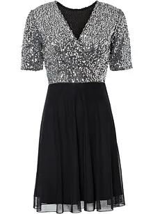 Miniabito con paillettes, bonprix