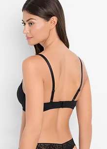 Reggiseno con coppe preformate, ferretto e poliammide riciclata (pacco da 3), bonprix