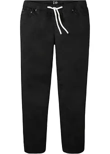 Pantaloni elasticizzati con elastico in vita regular fit straight, bonprix