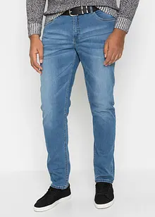 Jeans elasticizzati regular fit, tapered, bonprix